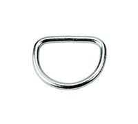 Kerbl - Anello a D, 8 x 40 mm, zincato