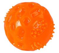 Kerbl Ball ToyFastic - Giocattolo Che squittisce, 7,5 cm, Colore: Arancione