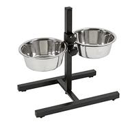 KERBL Bar alimentation avec ecuelle pour chien - 2x1800ml