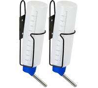 Kerbl Borraccia con Supporto di Metallo, 250 ml (Confezione da 2)