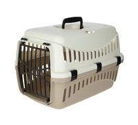 Kerbl Box per il trasporto di animali domestici Expedion - tortora / beige: L 45 x LP 30 x A 30 cm