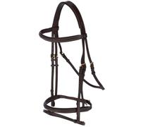 Kerbl Briglia Classic in Pelle, Sangue Caldo, Marrone, 324913