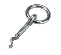 Kerbl Bullone con anello per fissaggio a muro Galvanizzato