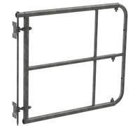 Kerbl Cancello da pascolo Regolabile per allevatori di Cavalli, 90cm, Larghezza Regolabile da 1 a 1,7m, Acciaio zincato a Caldo, Robusto, Resistente