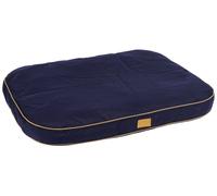 KERBL CANE CUSCINO PAVIMENTO JEROME 100x70x11 CM NAVY/COGNAC