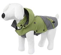 Kerbl Cappottino per cani Vancouver, 30 cm, verde/grigio