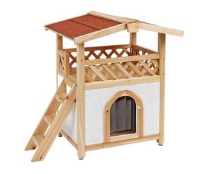 Kerbl - Casa per Gatti, in Stile Tirolese, 57 x 88 cm