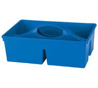 Kerbl Cassetta multiuso Cassetta da pulizia aperta con manico per il trasporto nessuna dimensione blu