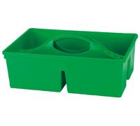 Kerbl Cassetta multiuso Cassetta da pulizia aperta con manico per il trasporto nessuna dimensione verde