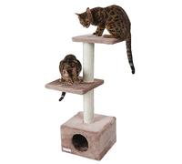 Kerbl Cat Tree Venus Sweet Beige/Grigio 30 x 30 x 85 cm Grigio (Beige/Grigio)