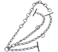 Kerbl - Catena di Mucca con Testa Piatta, zincata, 7 mm