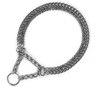 Kerbl - Catena Doppia cromata, 2,5 mm, 50 cm