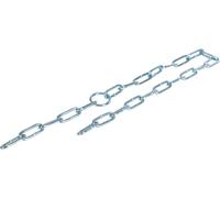 Kerbl Catenella con Anello 6 mm,75 cm per l'Anello e la Palla da Mordere - 1 pz.