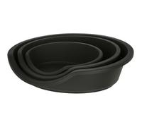 KERBL - Cestino DREAMER - Nero - Plastica riciclata - 80x60x25cm