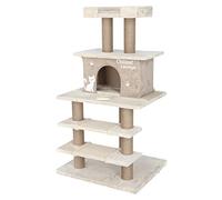 Kerbl Chillout - Albero per Gatti, 70 x 59 x 136 cm, Colore: Beige/Marrone