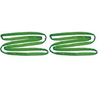 Kerbl Cinghia Circolare, Portata 2t/4t Circonferenza 5 m, Doppio Rivestimento (Confezione da 2)