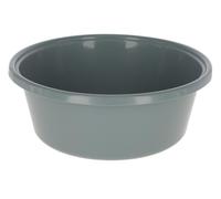 Kerbl Ciotola per mangime da 8 litri in plastica ciotola universale per mangime grigio
