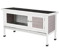 Kerbl Cuccia per roditori Freddy 116 x 45 x 62 cm Bianco/Grigio