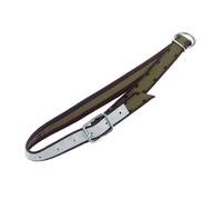 Kerbl Collare 130 x 4 cm con Anello Ovale e Anello a D-D-Ring