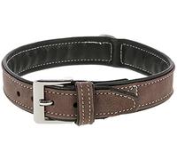 Kerbl Collare California, in Similpelle Marrone, Larghezza 20-40 mm, Circonferenza Collo 32-64 cm