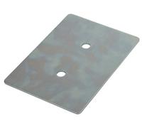 Kerbl Contropiastra 37607 per 37601, 37604, 110 x 155 mm, zincata