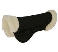 Kerbl Cuscino per Sella, Nero, Pelliccia Sintetica, Full