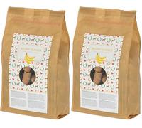 Kerbl Delizia 325005 - Cubo di ricompensa Classic (per cavalli, sacchetto da 1 kg, gusto banana, con contenuto naturale di minerali, spuntino di cavalli) (Confezione da 2)