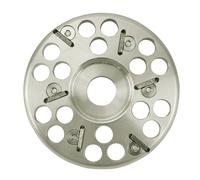 Kerbl Disco da taglio professionale in alluminio, 120 mm