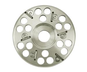 Kerbl Disco da taglio professionale in alluminio, 120 mm