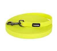 Kerbl Easy Care Towing Leash, 20 mm x 10 m, Neon Yellow