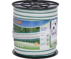 Kerbl Electric Fence Tape "Star" 40 mm, 200 m - 1 pz.
