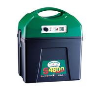 Kerbl Elettrificatore per recinti EuroGuard S 4600 - digitale Elettrificatore a batteria 12 V, ad altissima potenza d’impulso