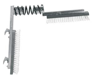 Kerbl EUROFARM - Spazzola per bovini supporto completo con molla e 2 spazzole