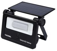 Kerbl Faretto SolarLED Solina per esterni a energia solare compatta lampada solare ricaricabile