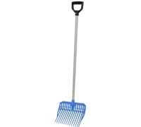 Kerbl Forca per letame EcoFork Mini con manico in alluminio 93 cm nessuna dimensione blue reale
