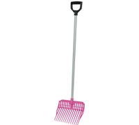 Kerbl Forca per letame EcoFork Mini con manico in alluminio 93 cm nessuna dimensione fucsia