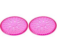 Kerbl, Frisbee Toyfastic, 23,5 cm, Rosa (Confezione da 2)