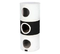 KERBL GATTO TIRAGRAFFI BOTTE NIKI 37,5x90 CM BIANCO/NERO