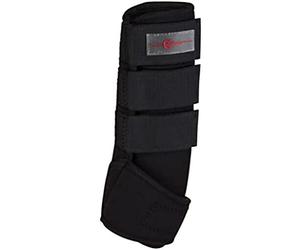 Kerbl - Ghette in caucciù sintetico, set da 4 pezzi, nero, 3 misure