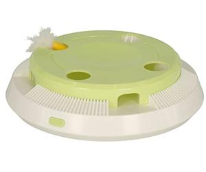 Kerbl Giocattolo elettronico per Gatti Pompon, Cattura la Piuma, Giocattolo Gatto