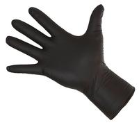 Kerbl Guanti in Nitrile Long Black 300 mm, 50 Pezzi, Taglia S