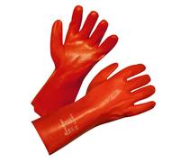 Kerbl Guanto protettivo PVC Protecton rosso-marrone / taglia 10