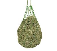 Kerbl Heunetz Heuraufe Heusack - Rete per mangimi, 10 x 10 cm, colore: Verde