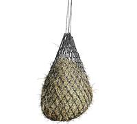 Kerbl Heunetz Heuraufe - Rete per l'occupazione Heusack, a maglia stretta, 5 x 5 cm, colore: Nero