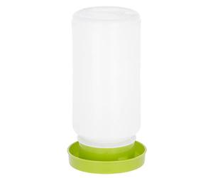 Kerbl Hobbyfarming Abbeveratoio per quaglie, abbeveratoio per pollame, plastica, 1 l, adatto al contatto con gli alimenti, per quaglie, pulcini e polli, adatto al contatto con gli alimenti