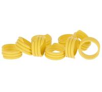 Kerbl Hobbyfarming Anello a Spirale, 20 mm Giallo Plastica, 100 Pezzi