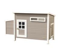 Kerbl Hobbyfarming ECO coop in plastica Barney per galline - L 137 x B 73 x A 83 cm