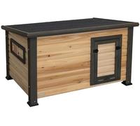 Kerbl Hobbyfarming Pollaio per anatre e oche Duck Town XL, 115x77x67 cm, casa per anatre, pollaio per piccoli animali, pollaio per anatre, abete rosso, anatre, oche, piccoli animali