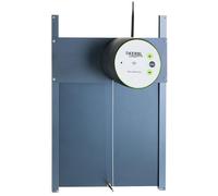 Kerbl Hobbyfarming Porta Automatica per polli Duo Smart Plus, sportello per Pollo, plastica/Alluminio, Misura S 47 x 32,5 cm, Controllo Luce Diurna e temporizzazione, autobloccante, 70531