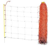 Kerbl Hobbyfarming Rete di Pecora, 50 m, Arancione, Altezza: 90 cm, Punta Singola